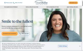 ClearChoice Dental Implant Center of Edina website