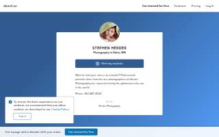 Herder Photography website