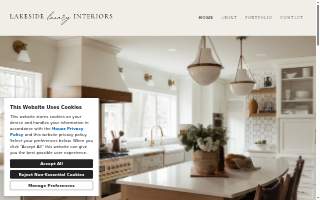 Lakeside Luxury Interiors of Edina website