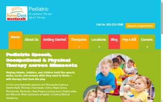 SunnyDays Therapy of Waconia website