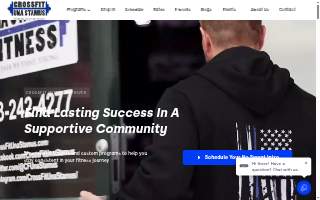 Crossfit Una Stamus website