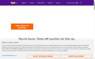 FedEx OnSite of Elk River website