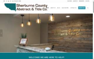 Sherburne County Abstract Co website