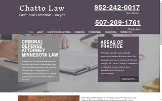Chatto Law Office website