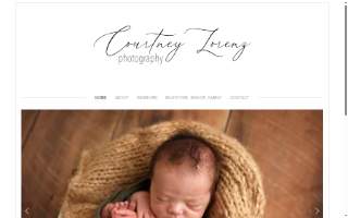 Courtney Lorenz Photography website