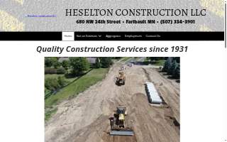 Heselton Construction LLC website