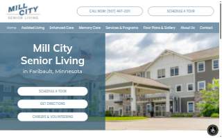 Mill City Senior Living website