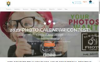 Tri M Graphics website