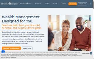 Beacon Pointe Advisors of Farmington website