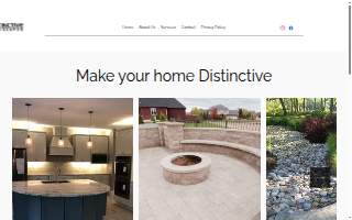 Distinctive Landscapes Inc website