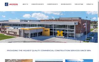 Jackson Construction website