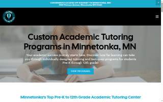 Journey to Learning Tutoring of Shoreview website