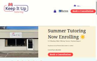 Keep It Up Tutoring LLC of Farmington website