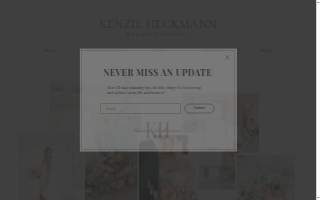 Kenzie Heckmann Events website