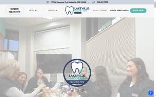 Lakeville Modern Dentistry website
