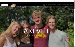 Lakeville Orthodontics website