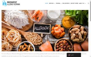 Midwest Allergy & Asthma website