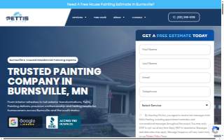 Pettis Painting website