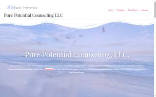 Pure Potential Counseling, LLC. of Farmington website