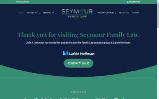 Seymour Family Law of Farmington website