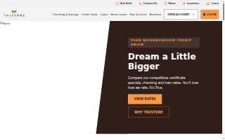 TruStone Financial Credit Union of Crystal website