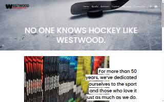 Westwood Sports of Rosemount website
