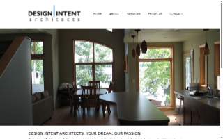 Design Intent Architects website