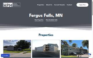Herzog Property Management website