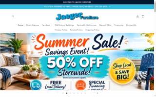 Jaeger Furniture website