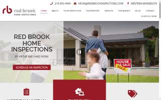 Redbrook Inspections website