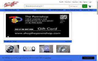 The Pawnshop website