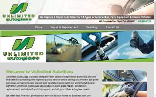 Unlimited AutoGlass website