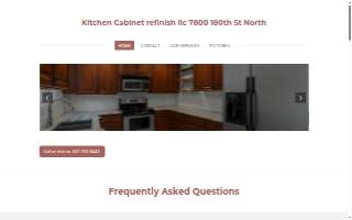 Kitchen Cabinet refinish llc website