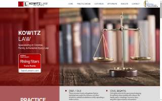 Kowitz Law website