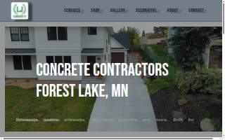 LJ Concrete website