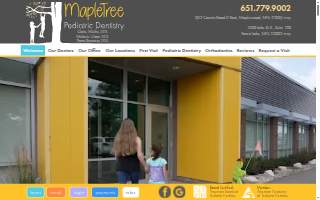 Mapletree Pediatric Dentistry - Forest Lake website