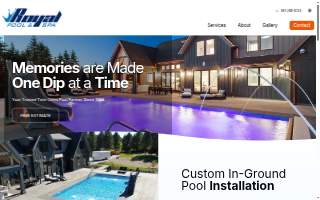 Royal Pool & Spa of Forest Lake website