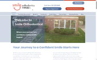Smile Orthodontics of Forest Lake website