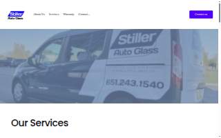 Stiller Auto Glass Forest Lake website