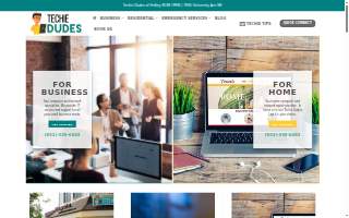Techie Dudes of Forest Lake website