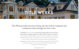 Title Werks website