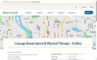 Courage Kenny Sports & Physical Therapy – Fridley website