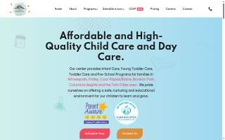 Dreamers Child Care website