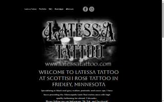 Latessa Tattoo website
