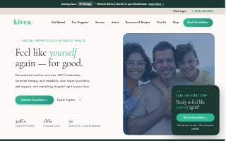 Livea Weight Control Centers - Coon Rapids website