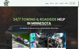 MN Speed Towing SOS website