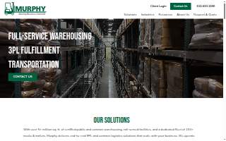 Murphy Logistics Solutions - Fridley Distribution Center (4700 Main) website