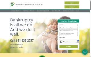 Prescott Pearson & Tande, PA of Fridley website