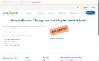 Allina Health Urgent Care – Apple Valley website