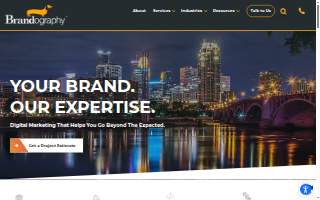 Brandography website